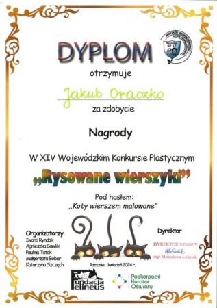 Jakub_Oraczko-2a_nagroda